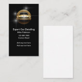 上品なクール車車のの詳細 名刺 (正面/裏面)
