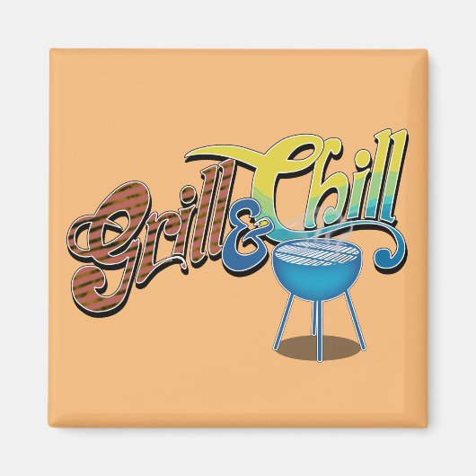 上品なグリリン マグネット (正面)