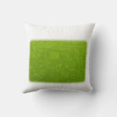 上品なグリーンラベル枕！ クッション (裏面)