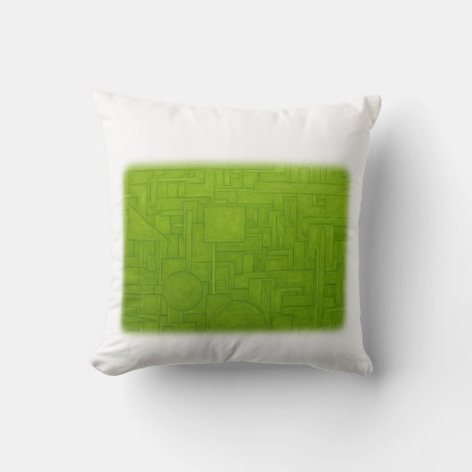 上品なグリーンラベル枕！ クッション (正面)