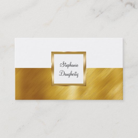 上品なコンサルタント 名刺 (正面)