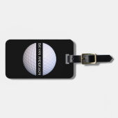 上品なゴルフ荷物のラベル ラゲッジタグ (正面横)