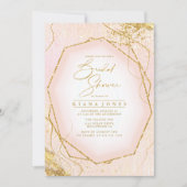 上品なゴールドラインの抽象的なプリンセスシャワー ブラッシュ ID867 (正面)