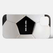 上品なサッカー |サッカーiPhone Case-Mate iPhoneケース (裏面 (横))