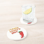 上品なサッシーとホットペッパーDiva コースター (側面)