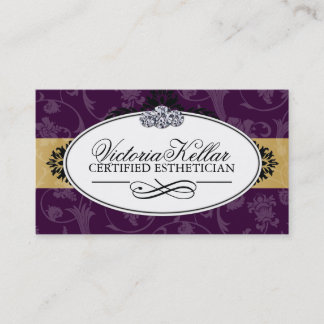 上品なサロンの名刺 名刺