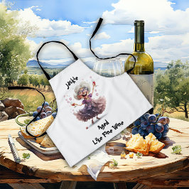 上品なシニアレディ エプロン