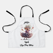 上品なシニアレディ エプロン (正面)