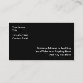 上品なシルバートーン建築名刺 名刺 (裏面)