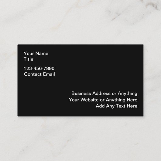 上品なシルバートーン建築名刺 名刺 (裏面)