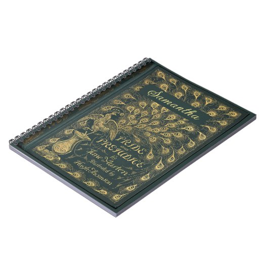 上品なジェーン・オースティンプライドと偏見の本の表紙 ノートブック (左側)