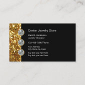 上品なジュエリーストア 名刺 (正面)