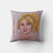 上品なスッシー・ブロンド クッション (裏面)