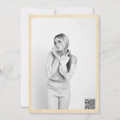 上品なスパの過激な美しいの日バースデーパーティー 招待状 (裏面)