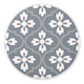 上品なスペインの魅力的地中海のなヴィンテージ セラミックノブ (正面)