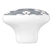 上品なスペインの魅力的地中海のなヴィンテージ セラミックノブ (側面)