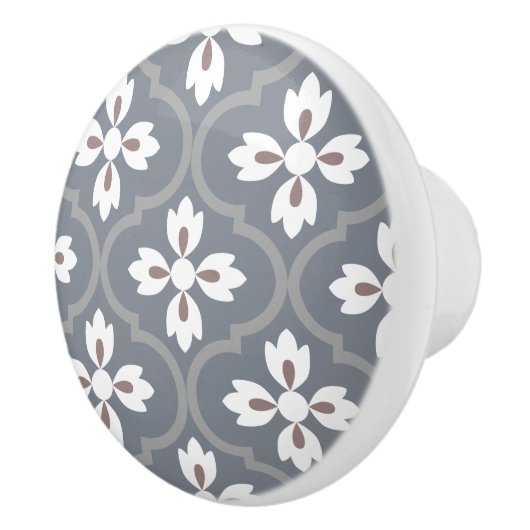 上品なスペインの魅力的地中海のなヴィンテージ セラミックノブ (右)