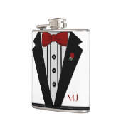 上品なタキシードは結婚式に手入れをします フラスク (左)