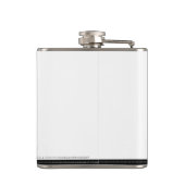 上品なタキシードは結婚式に手入れをします フラスク (裏面)