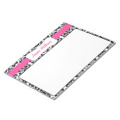 上品なダマスク ノートパッド (アングル)