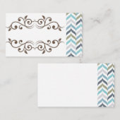 上品なデザイン名刺 名刺 (正面/裏面)