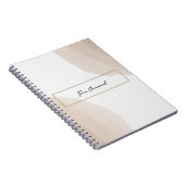 上品なニュートラルジャーナル ノートブック (右側)