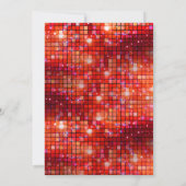 上品なハッピーバースデーアフリカ系アメリカ人女性 案内状 (裏面)