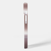 上品なバラ金ゴールドモノグラムダイヤモンドジュエルアート Case-Mate iPhoneケース (裏面 / 左)