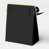 上品なパーソナライズされた卒業のお願いボックス フェイバーボックス (裏面サイド)