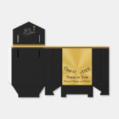 上品なパーソナライズされた卒業のお願いボックス フェイバーボックス (折り畳みなし)