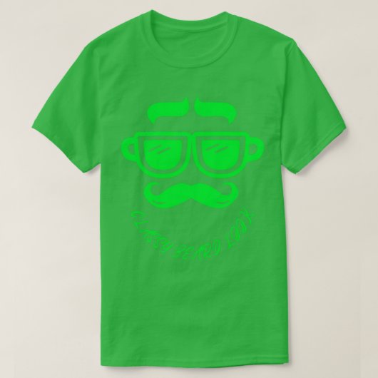 上品なヒゲすべてのヒゲ愛好家を探す Tシャツ (デザイン正面)