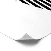 上品なヒップスター ポスター (角)