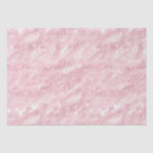 上品なピンクのブッシュエレガントな輝きの花嫁のシャワー 薄葉紙 (正面)