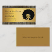 上品なファッション名刺 名刺 (正面/裏面)