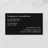 上品なフィットネスのパーソナルトレーナーの名刺 名刺 (裏面)