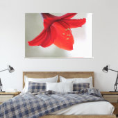 上品なフローラプリント キャンバスプリント (インサイチュ (寝室))