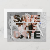 上品なブライダルシューダイヤモンドハートサファイヤ結婚ーズ ポストカード (正面/裏面)