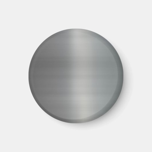 上品なブラシ仕上げメタルテクスチャ マグネット (正面)