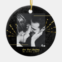 上品なブラックベルベット金ゴールド花火初めてのクリスマス