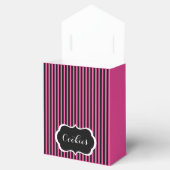 上品なブラック、ピンクとホワイトのお気に入りボックス フェイバーボックス (オープン)