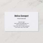 上品なブルゴーニュ大理石抽象芸術背景 名刺 (裏面)