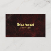 上品なブルゴーニュ大理石抽象芸術背景 名刺 (正面)