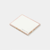 上品なブ芸術的ッシュピンク金ゴールド油絵を描テクスチャ ポストイット (アングル)