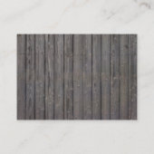 上品なプルメリアフラワーズビーチ結婚式座席表 プレイスカード (裏面)