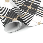 上品なプレイドラッピング紙 ラッピングペーパー (ロールコーナー)