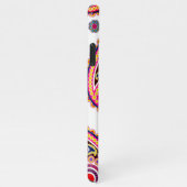 上品なペイズリーデザイン iPhoneケース (右側)