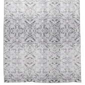 上品なホワイトシャワーカーテンスタイル2 シャワーカーテン (正面)