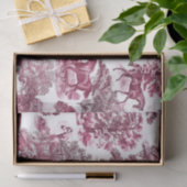 上品なマエレガントゼンタ素朴ンウズカントリートイル 薄葉紙 (ギフト)