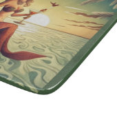 上品なマーティーニマーメイドサンダー_コーブ カッティングボード (角)