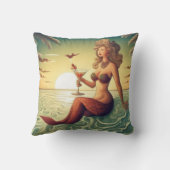 上品なマーティーニマーメイドサンダー_コーブ クッション (裏面)